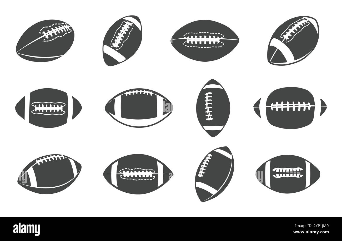 American football svg vector vectors hi-res stock photography and ...