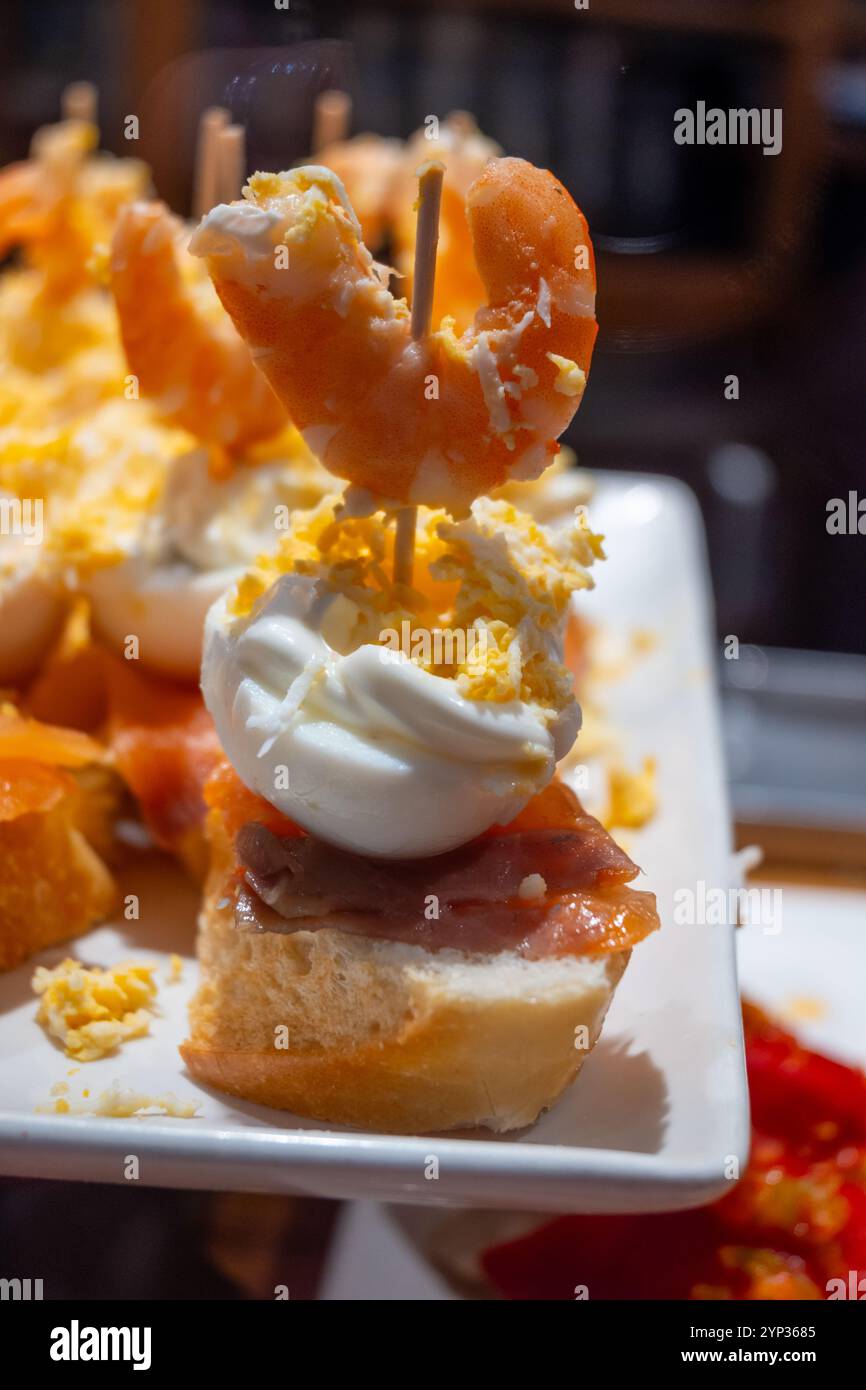 Pintxos bars san sebastian hi-res stock photography and images - Alamy