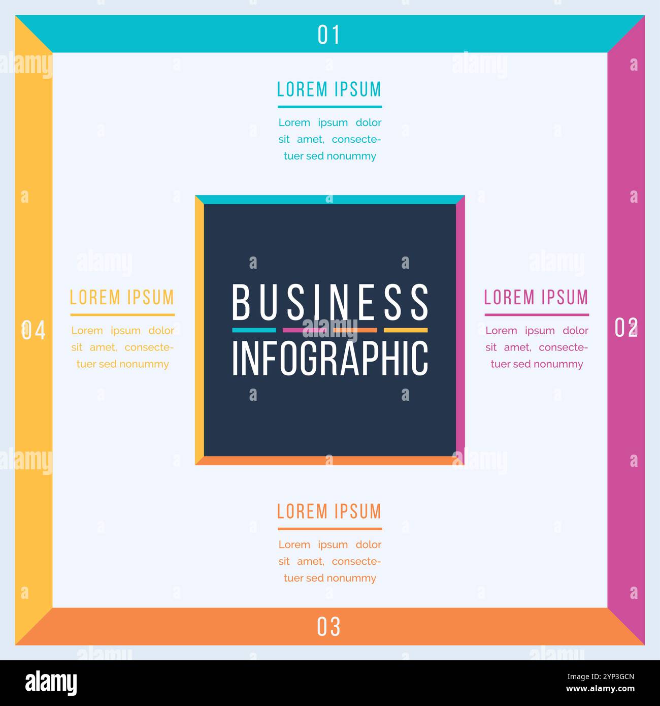 4 options vector vectors hi-res stock photography and images - Alamy