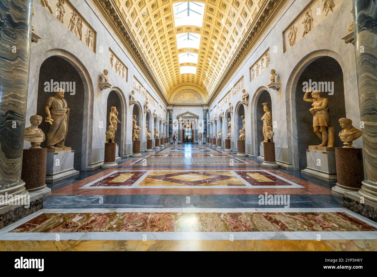Inside The New Wing Of Chiaramonti Museum Vatican Museums In Rome 