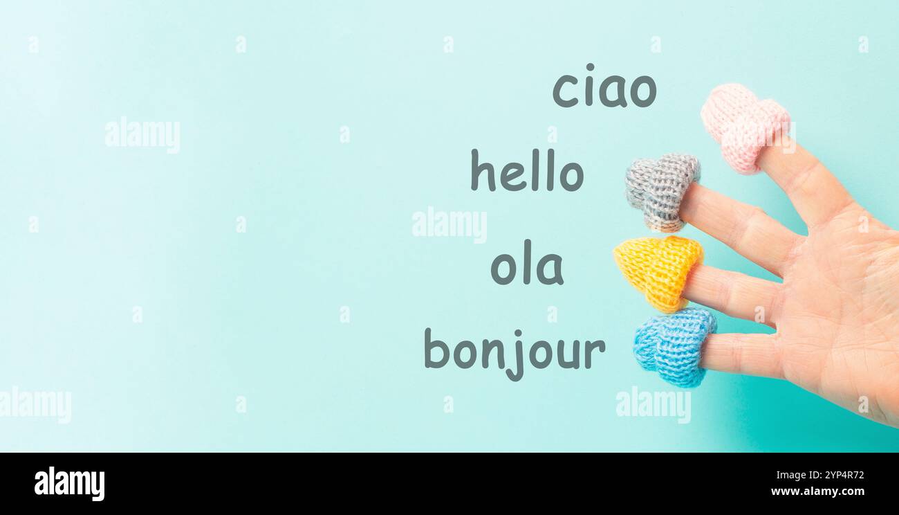 International Mother Language Day, word hello in different languages ...