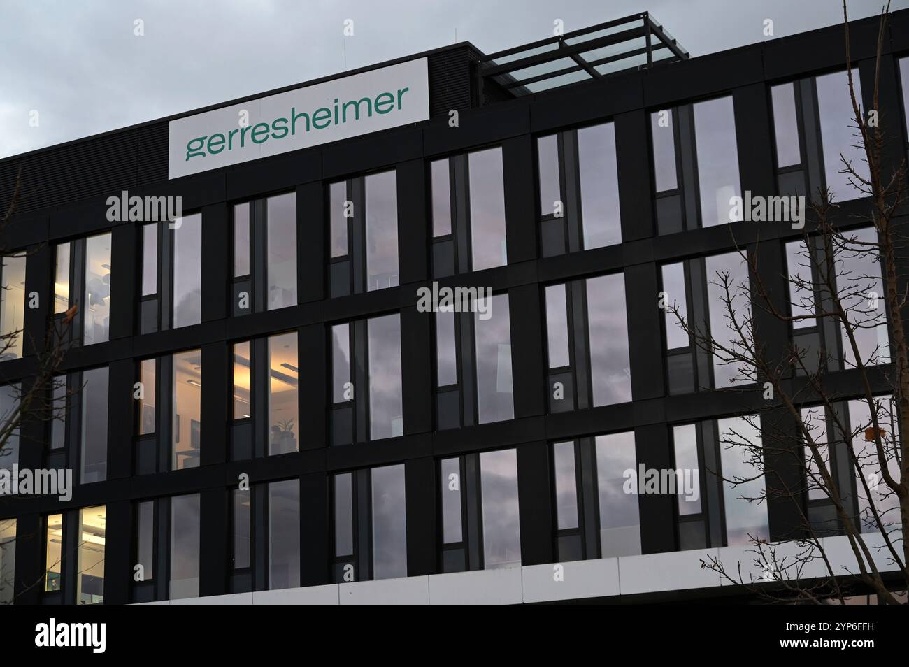 The GERRESHEIMER AG headquarters, general, feature, marginal motif