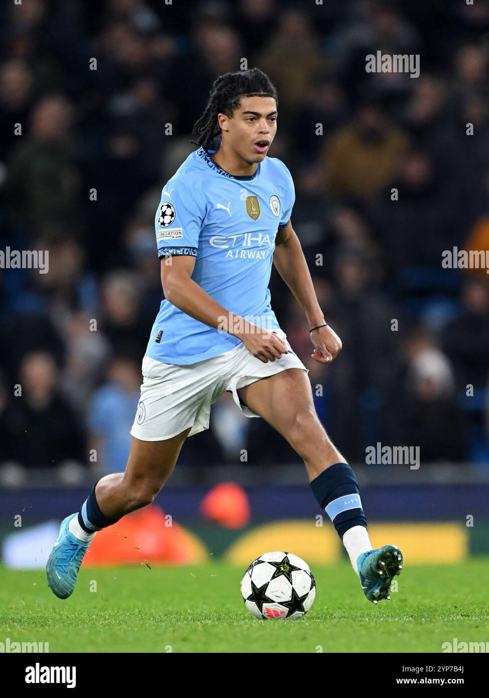 Puseyi MANCHESTER - Jahmai Simpson Pusey of Manchester City FC during the UEFA ...