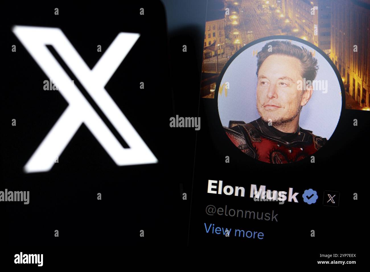 Elon musks profile hi-res stock photography and images - Alamy