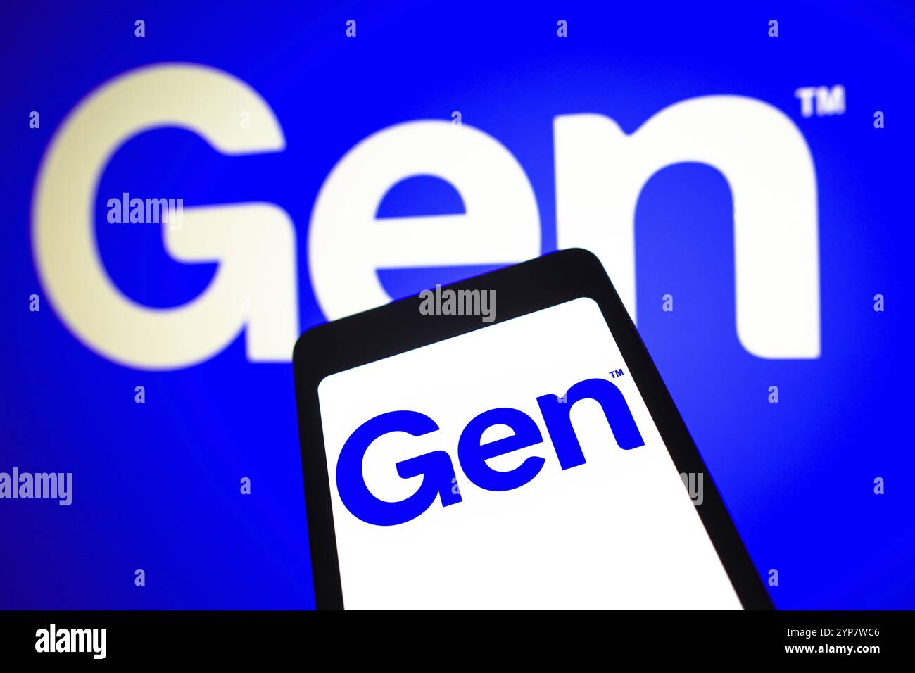 Gen digital logo hi-res stock photography and images - Alamy