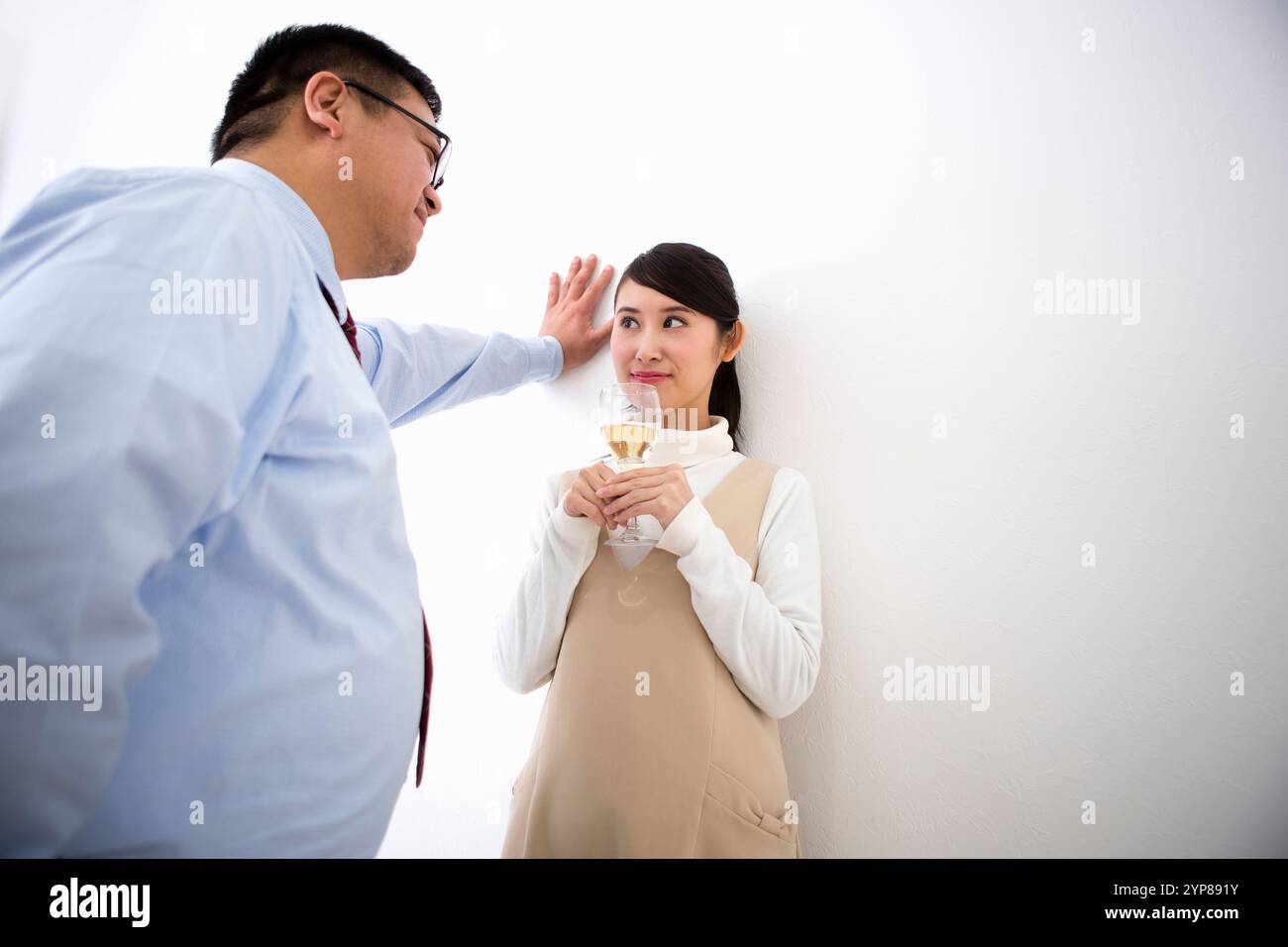 Man woman party age difference hi-res stock photography and images - Alamy