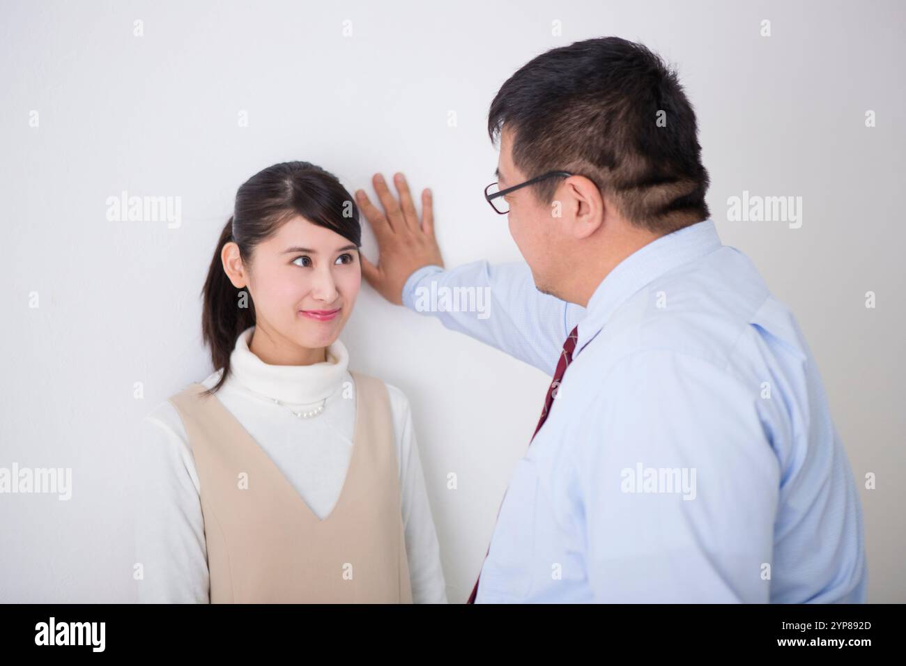 Man woman party age difference hi-res stock photography and images - Alamy