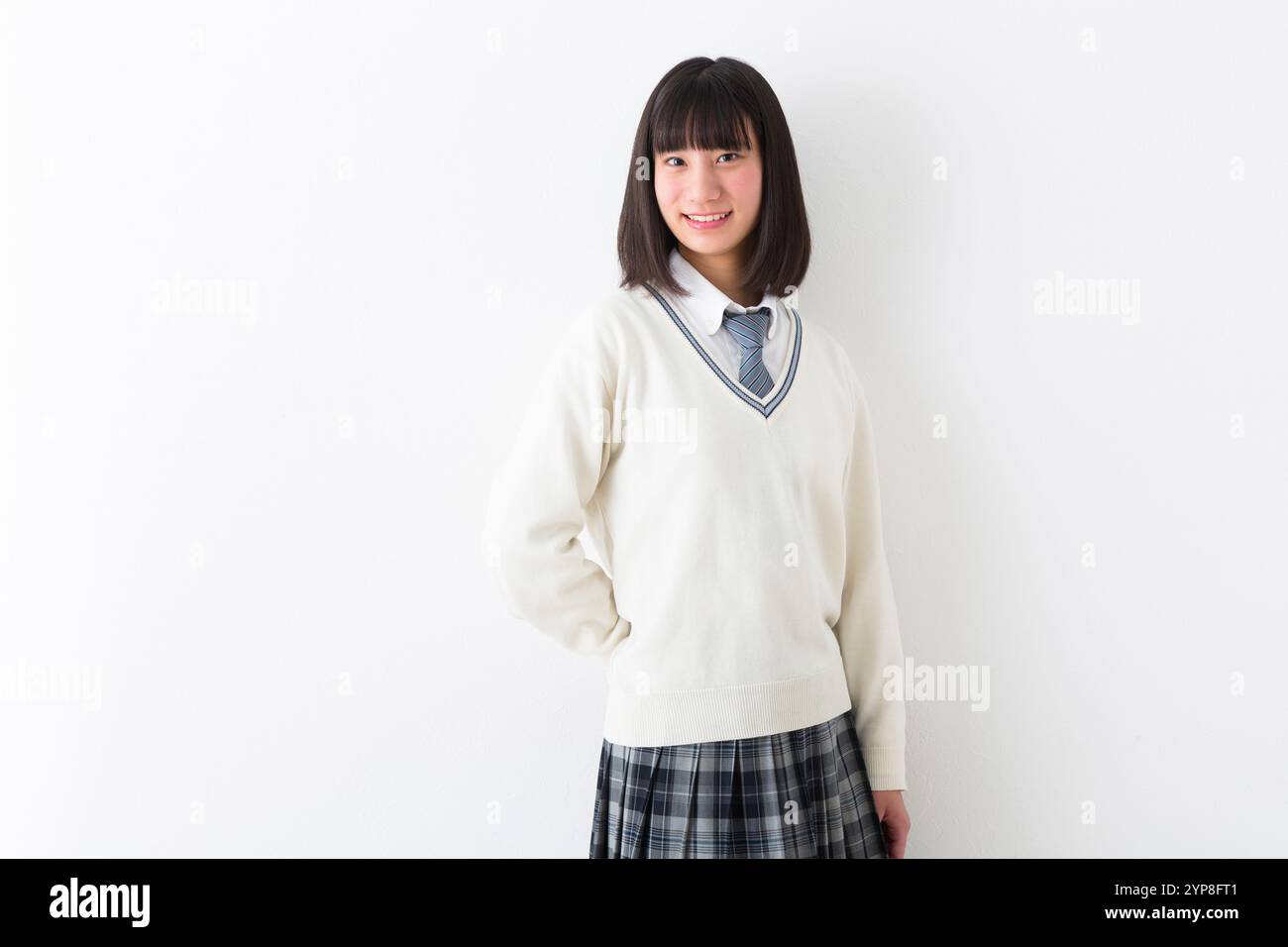 Female high school student Stock Photo - Alamy