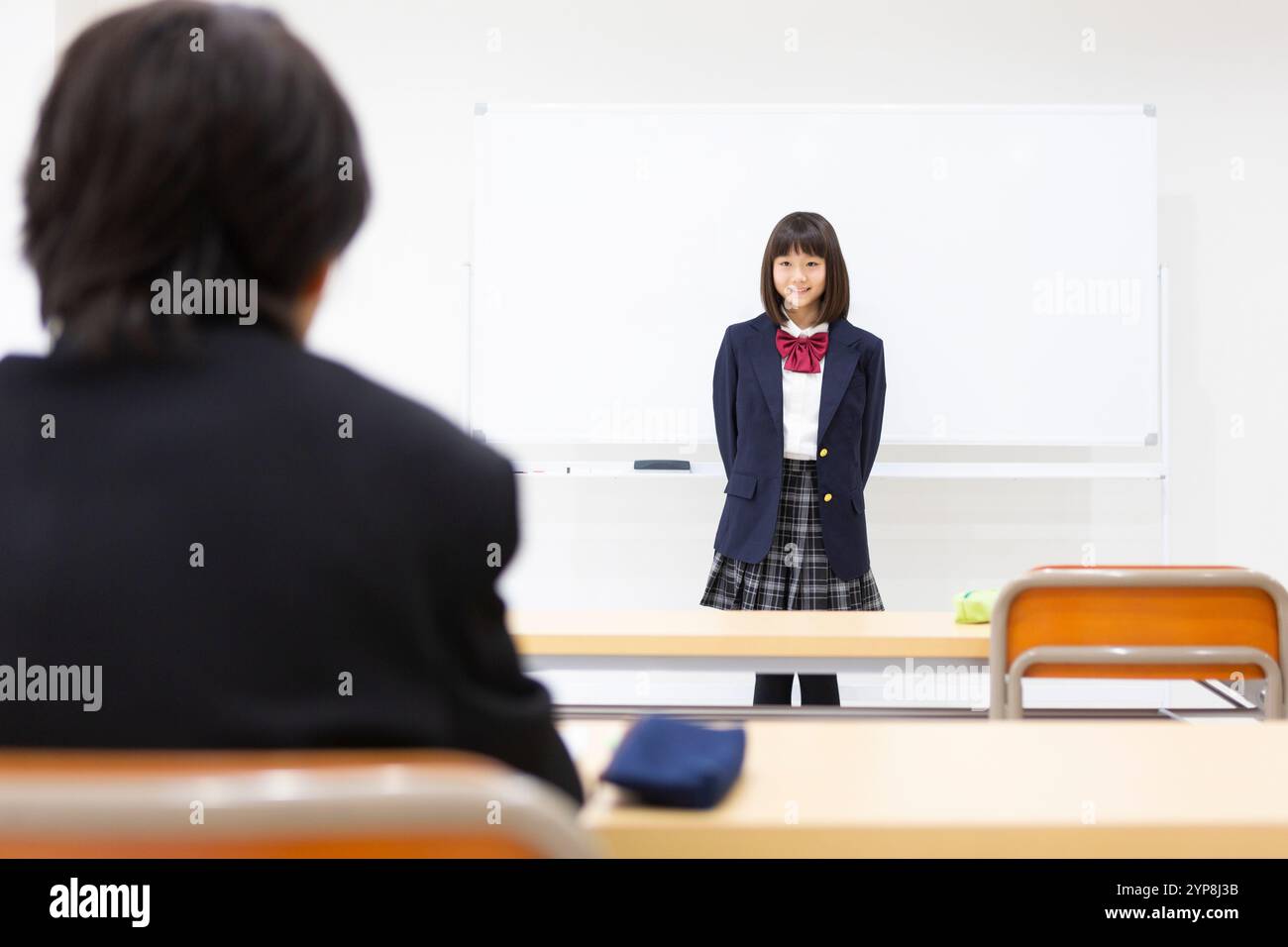 Junior high school students studying at a cram school Stock Photo - Alamy