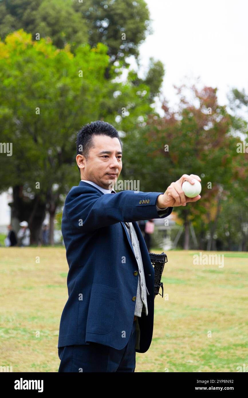 Employee baseball game hi-res stock photography and images - Alamy