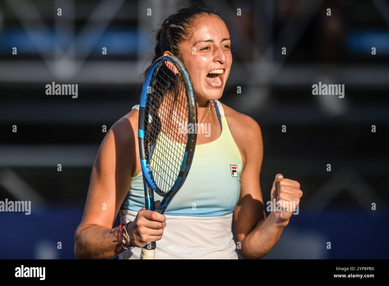 Buenos Aires (28th Nov 2024). Jazmin Ortenzi (Argentina) playing at the