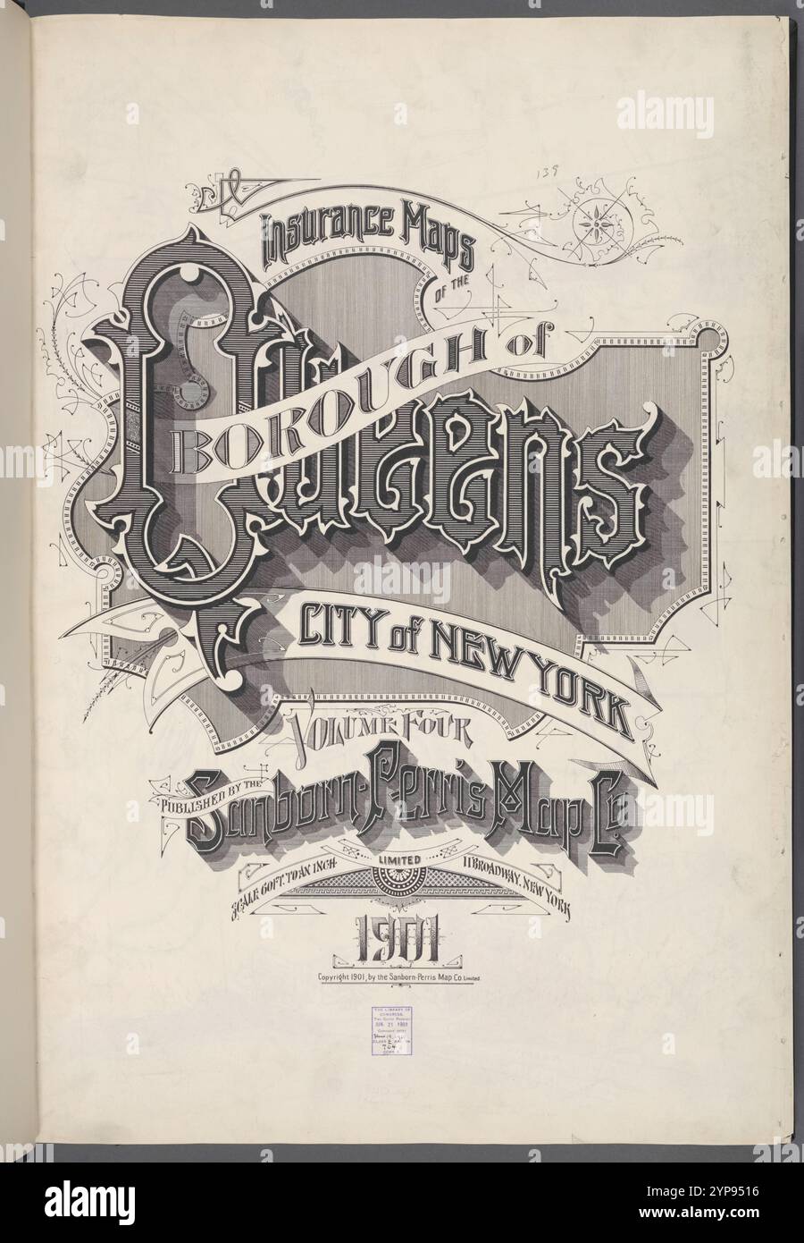 1901 sanborn fire insurance map hi-res stock photography and images - Alamy