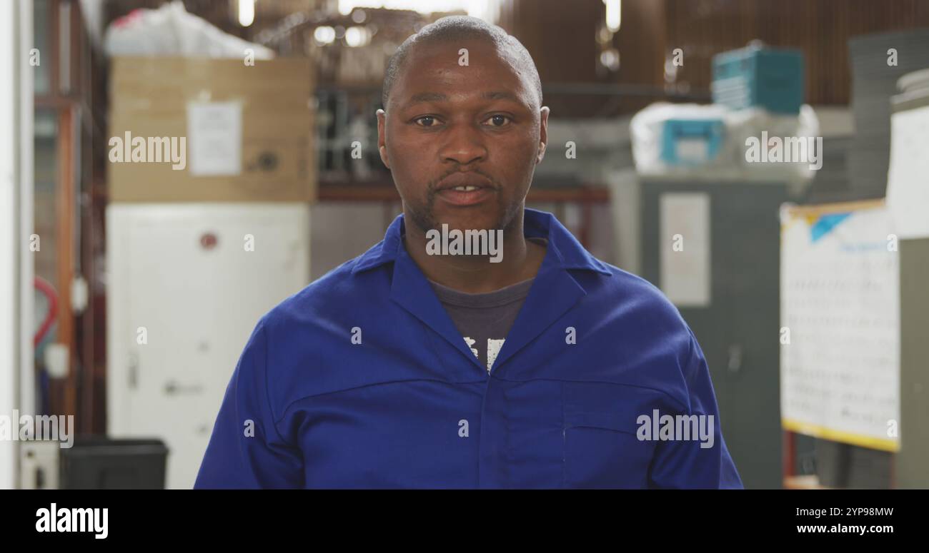 African american factory worker hi-res stock photography and images - Alamy