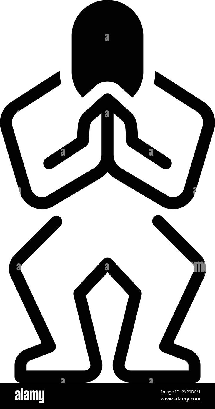 Icon for forgiveness, pardon Stock Vector