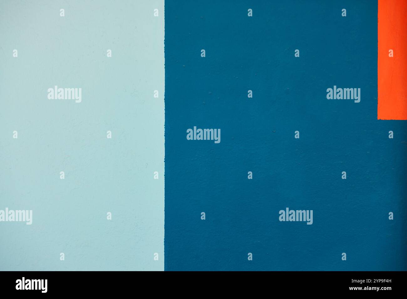 Multi colored abstract textured background. Blues and orange. Stock Photo