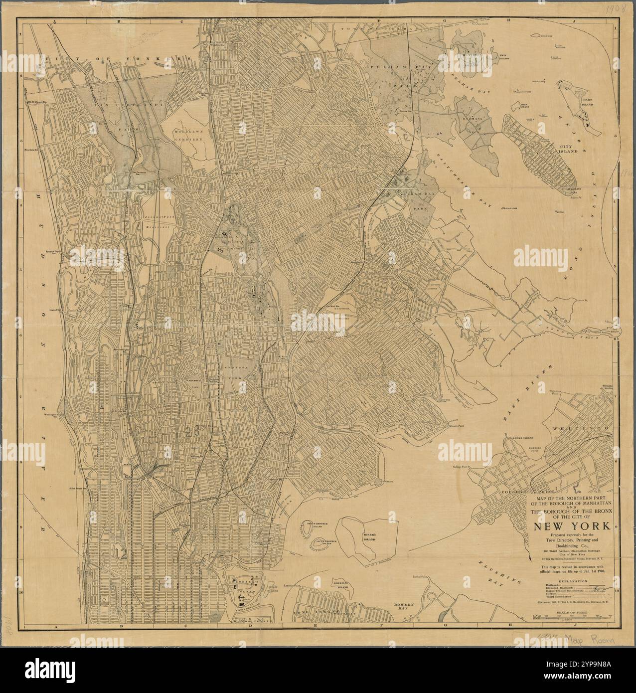 Map of the northern part of new jersey hi-res stock photography and ...