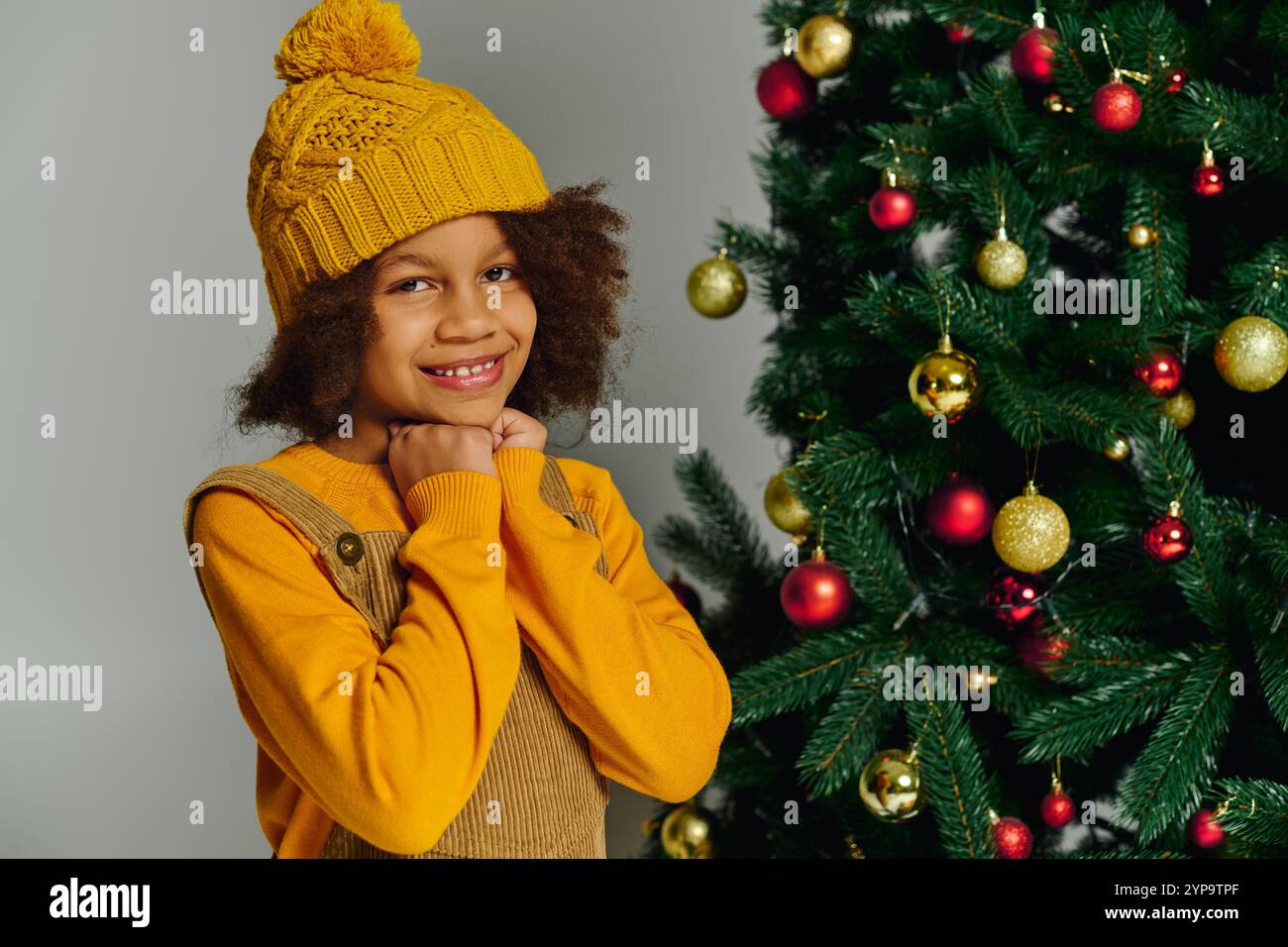 Cheerful girl smiles brightly hi-res stock photography and images - Alamy