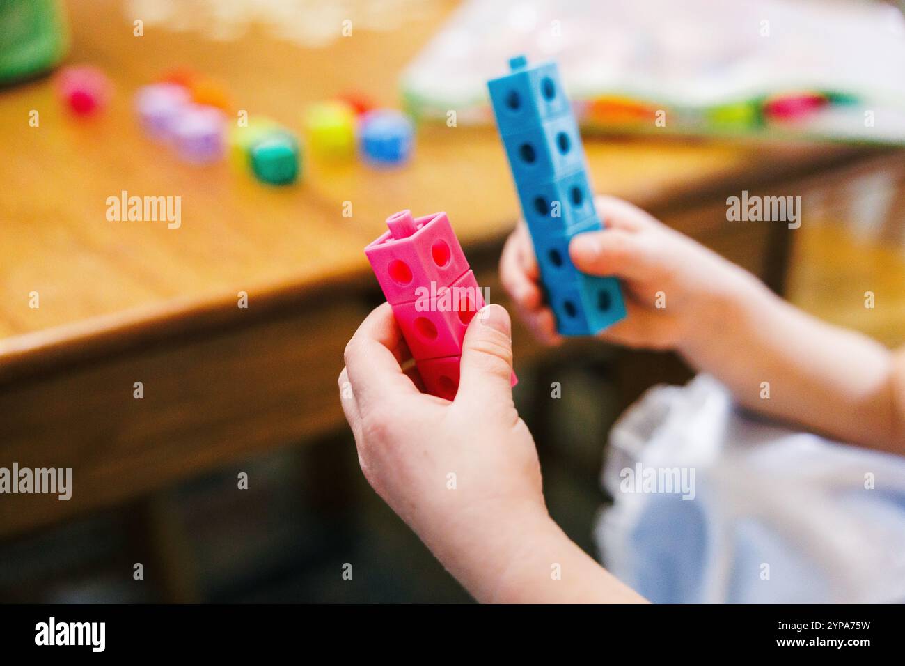 Inspiring discovery through home activities Stock Photo - Alamy