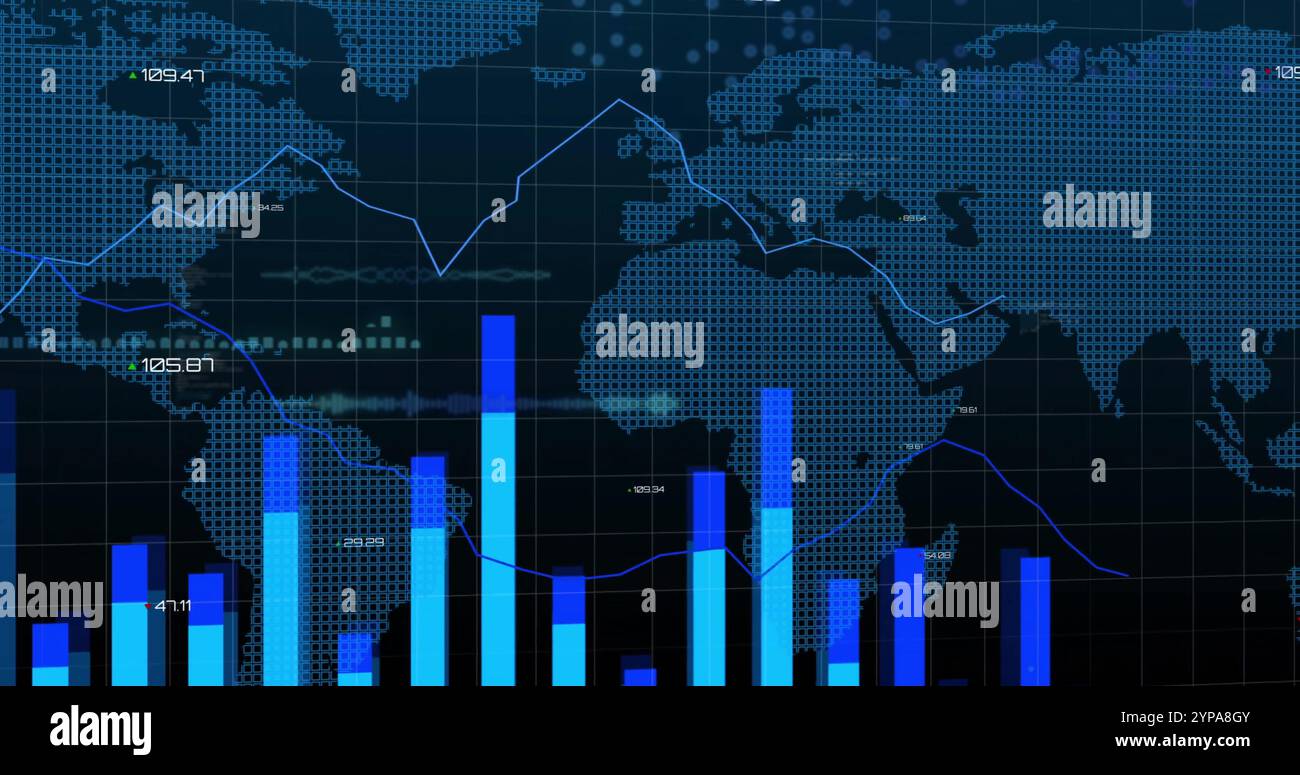 Image diagrams world map hi-res stock photography and images - Alamy