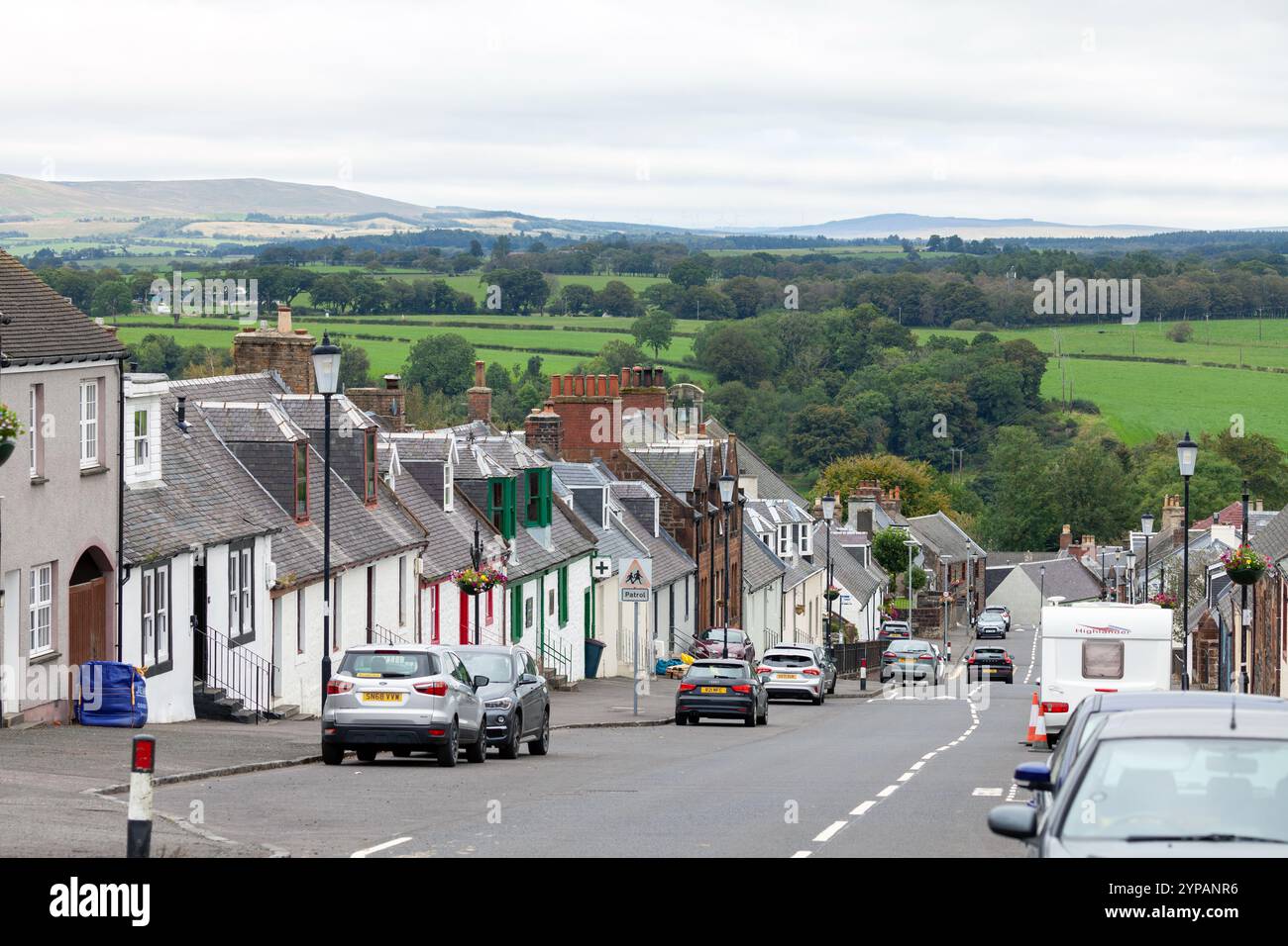 Ochiltree is a conservation village in East Ayrshire,[2] Scotland Stock Photo