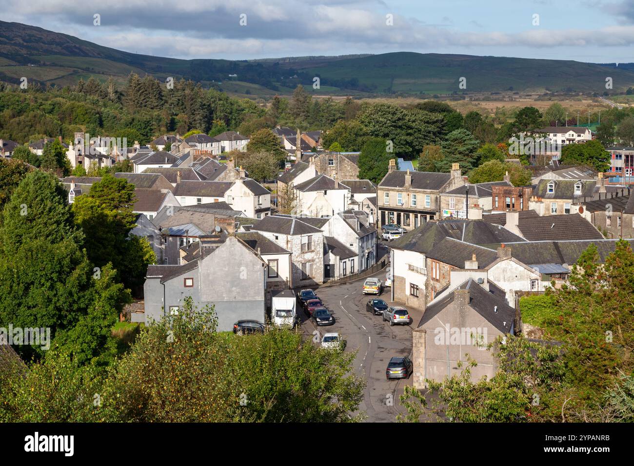 Dalmellington Village, Ayrshire, Scotland Stock Photo