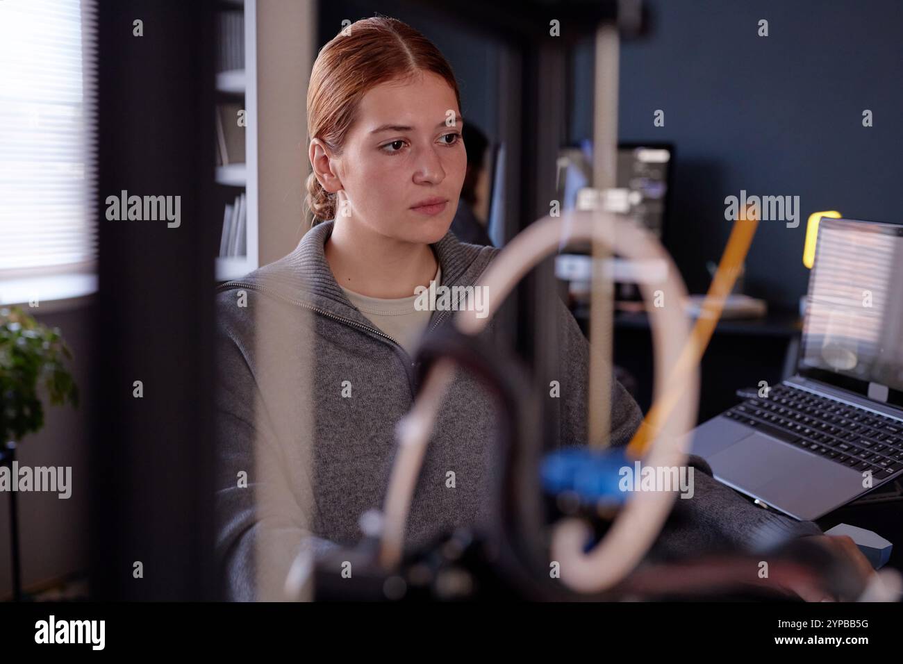 Savvy young caucasian woman hi-res stock photography and images - Alamy