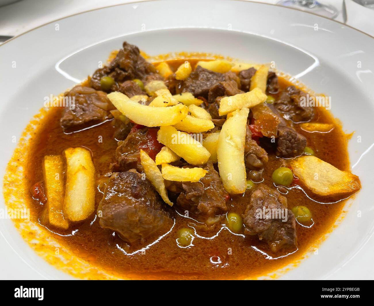 Fried potatoes traditional stew cooking hi-res stock photography and ...