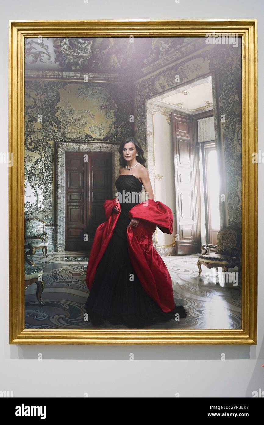 Queen Letizia of Spain photographed by portraits by Annie Leibovitz