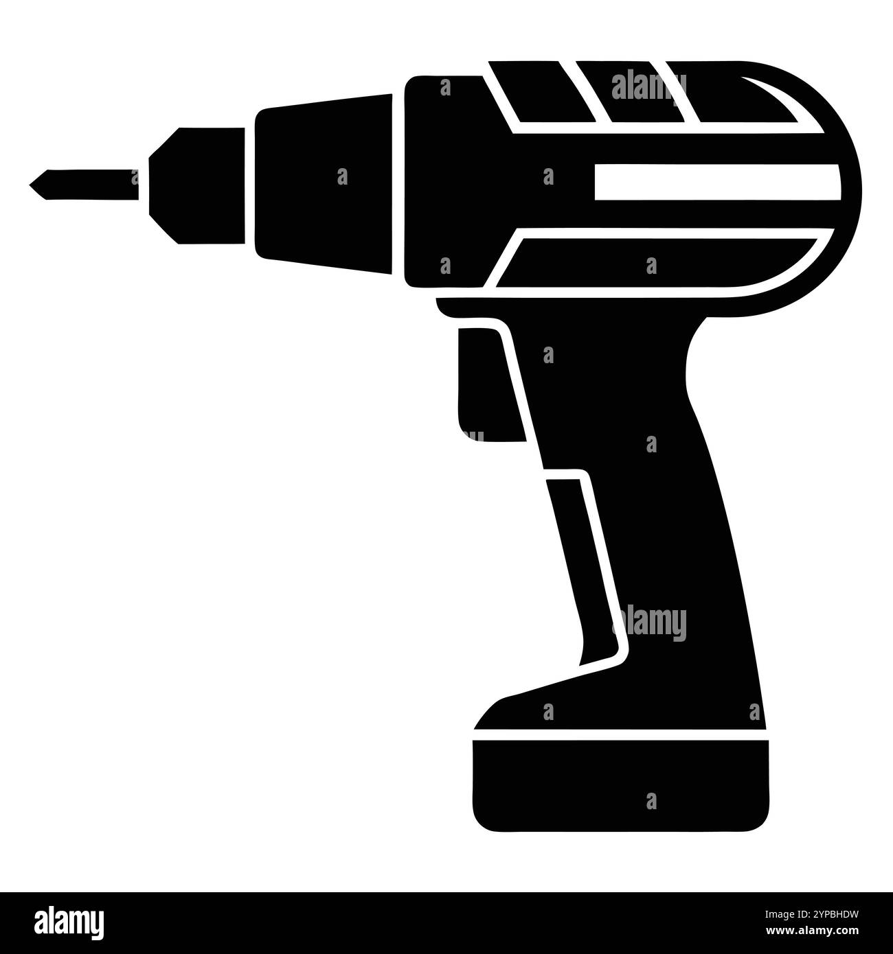 Drill Silhouette