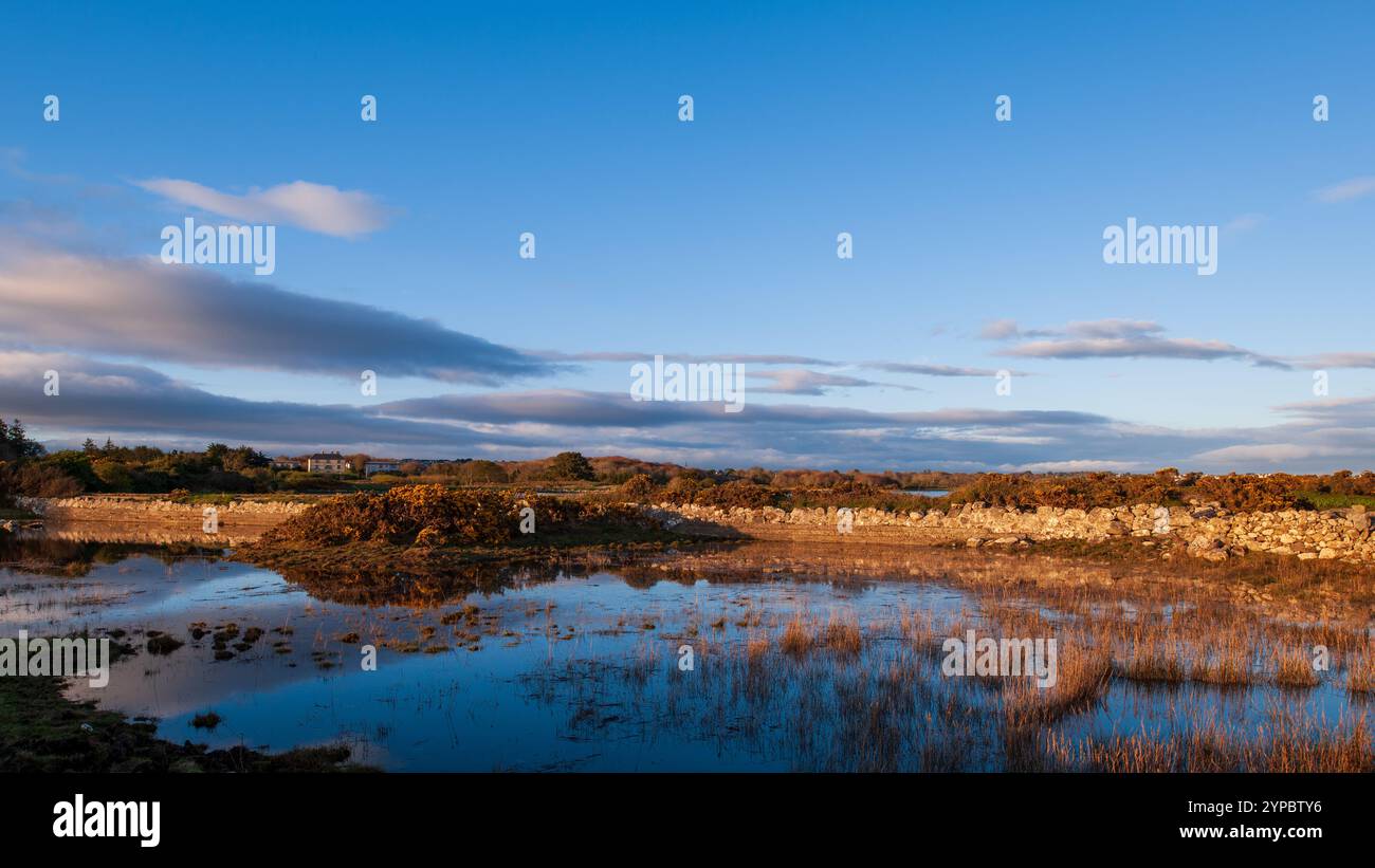 silverstrand beach barna county galway Stock Photo