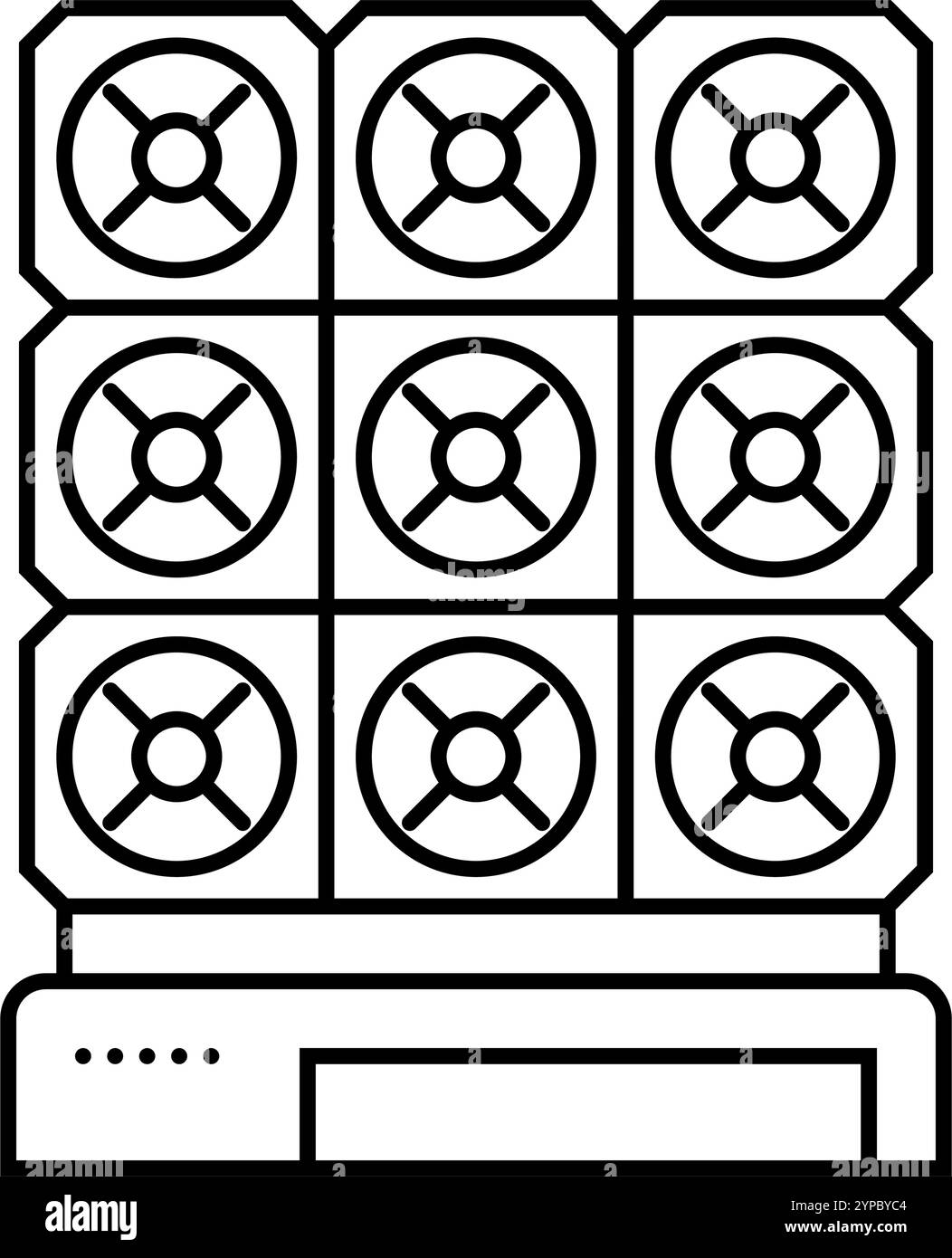 co capture devices carbon line icon vector illustration Stock Vector ...