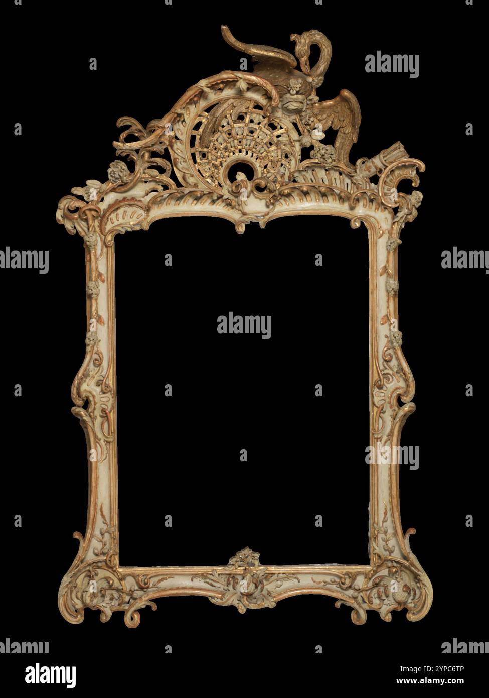 Johann Michael Hoppenhaupt Rococo Wall Mirror Stock Photo - Alamy