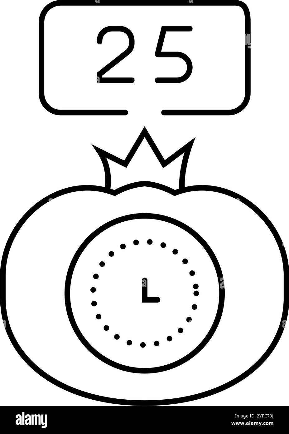 Pomodoro clock hi-res stock photography and images - Alamy