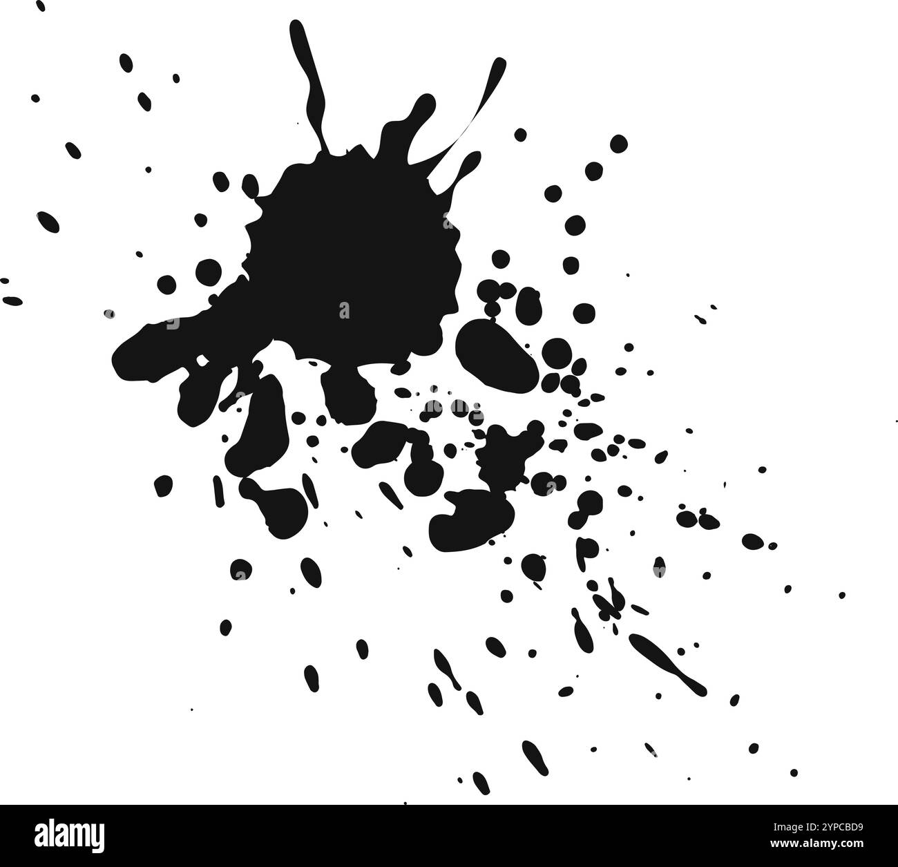 Splattering Sample Capturing various shapes hi-res stock photography and images - Alamy