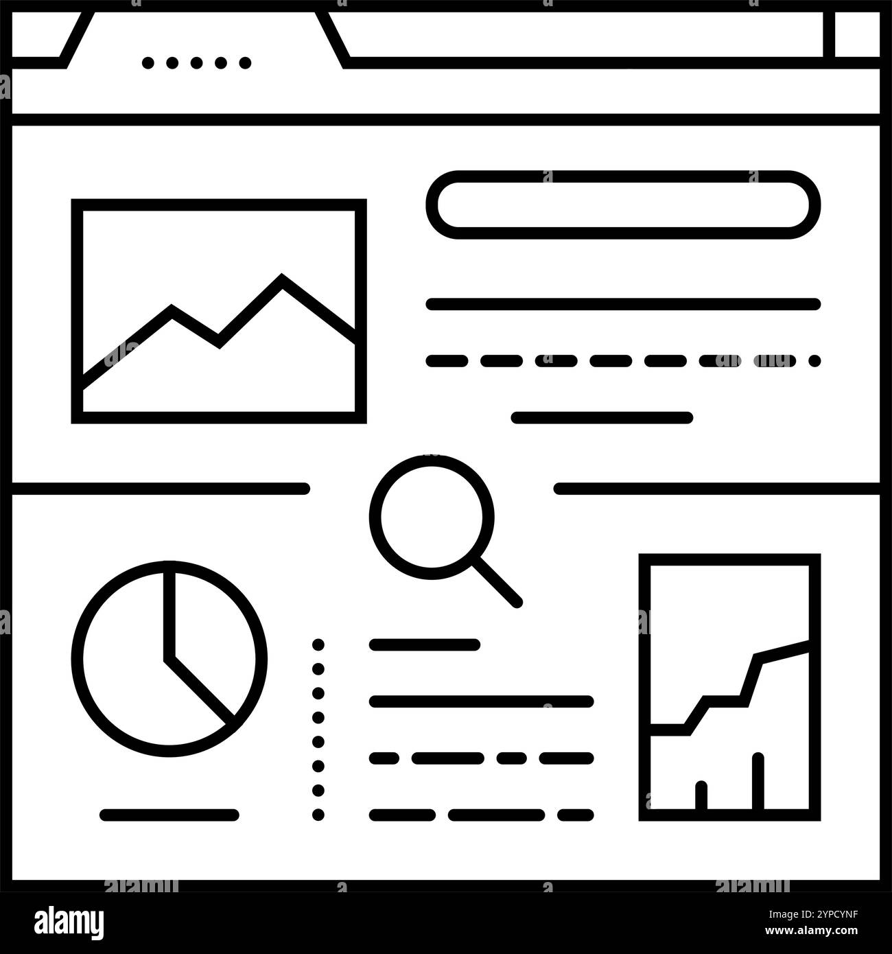 seo audit line icon vector illustration Stock Vector Image & Art - Alamy