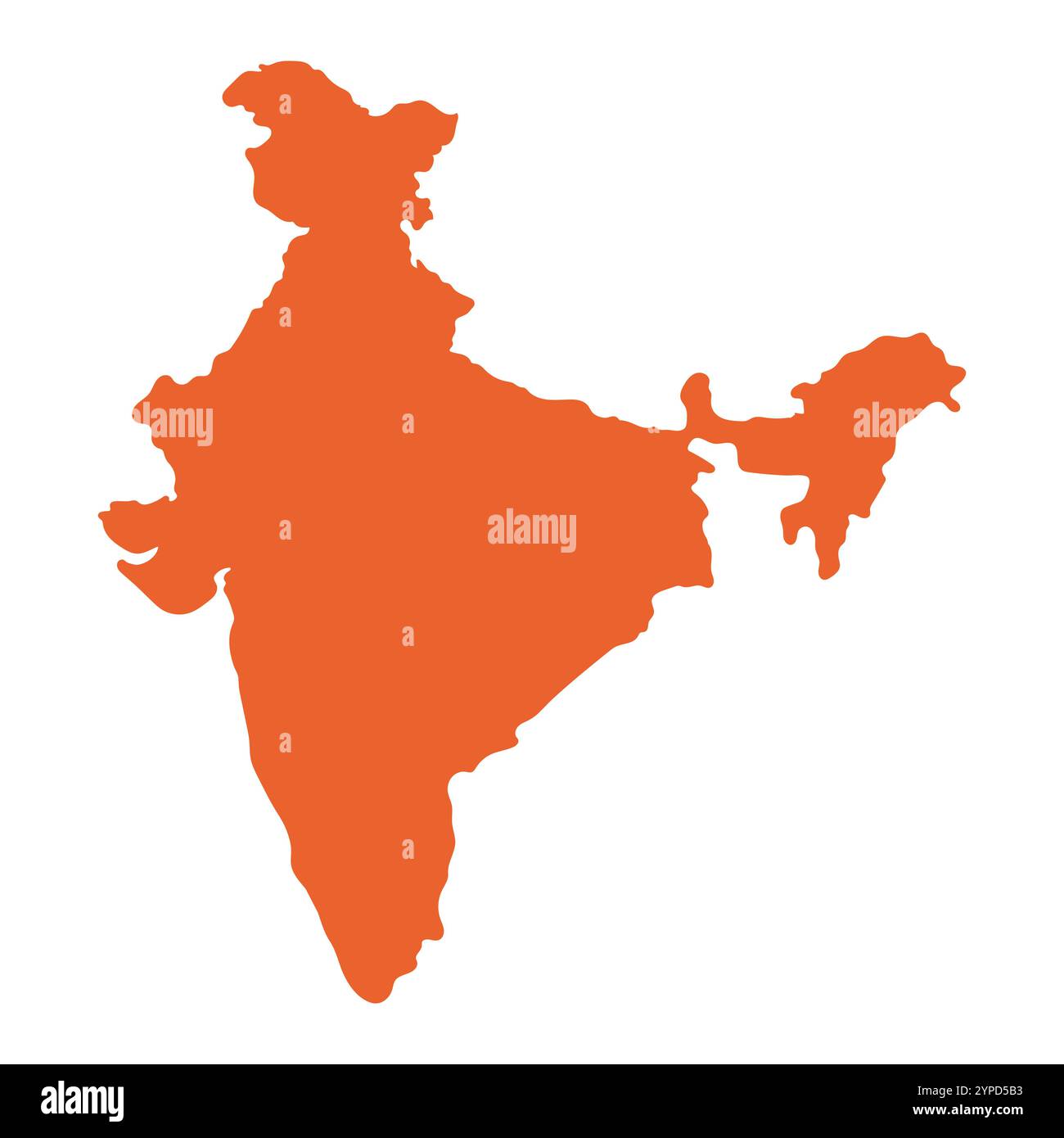 india-map-stock-vector-images-alamy