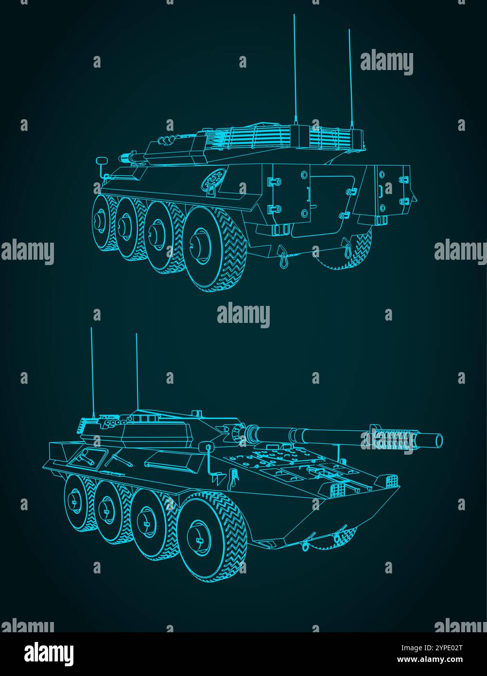 Disassembled Tank Vector Tank vehicle Stock Vector Images - Alamy
