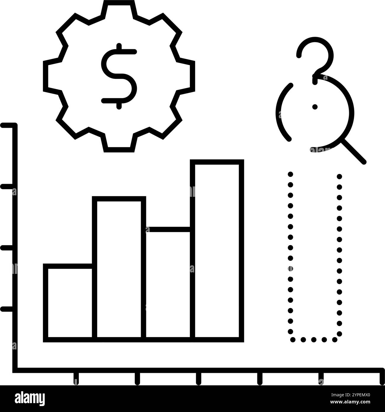 lead nurturing business process line icon vector illustration Stock ...