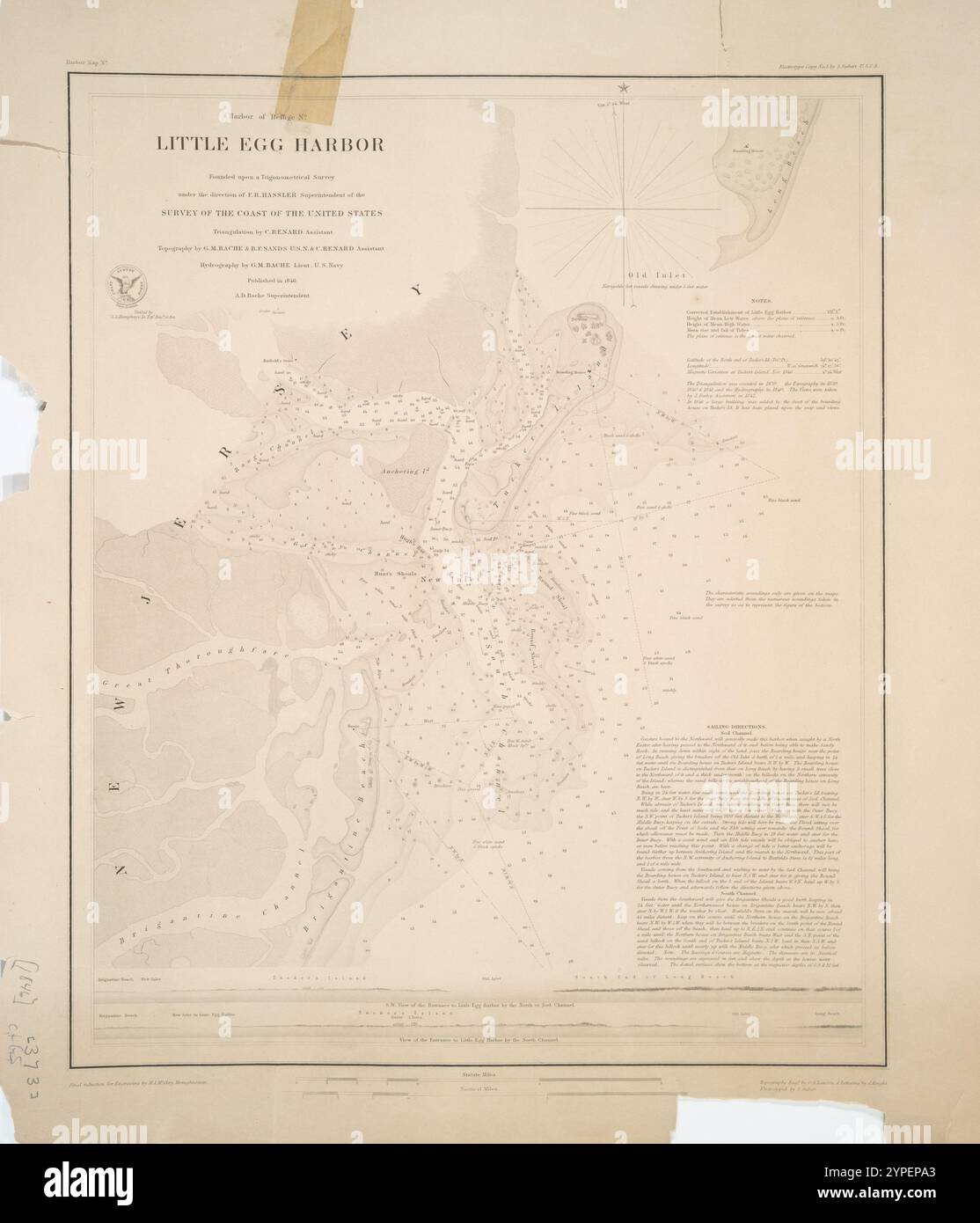 Little egg harbor n j maps hires stock photography and images Alamy