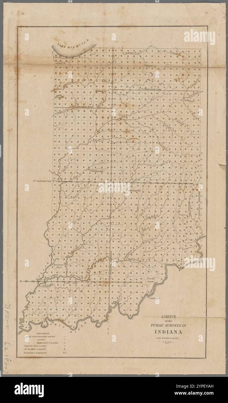Map of the united states in 1850 hi-res stock photography and images ...