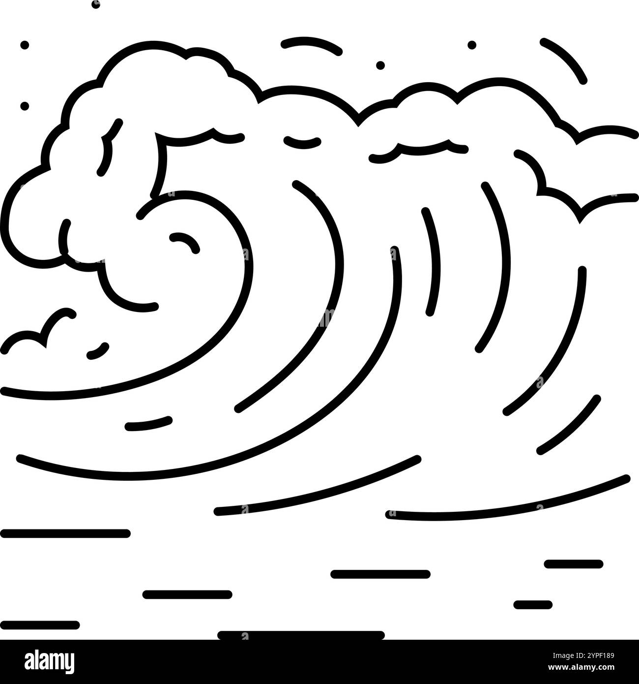 Tsunami wave vector