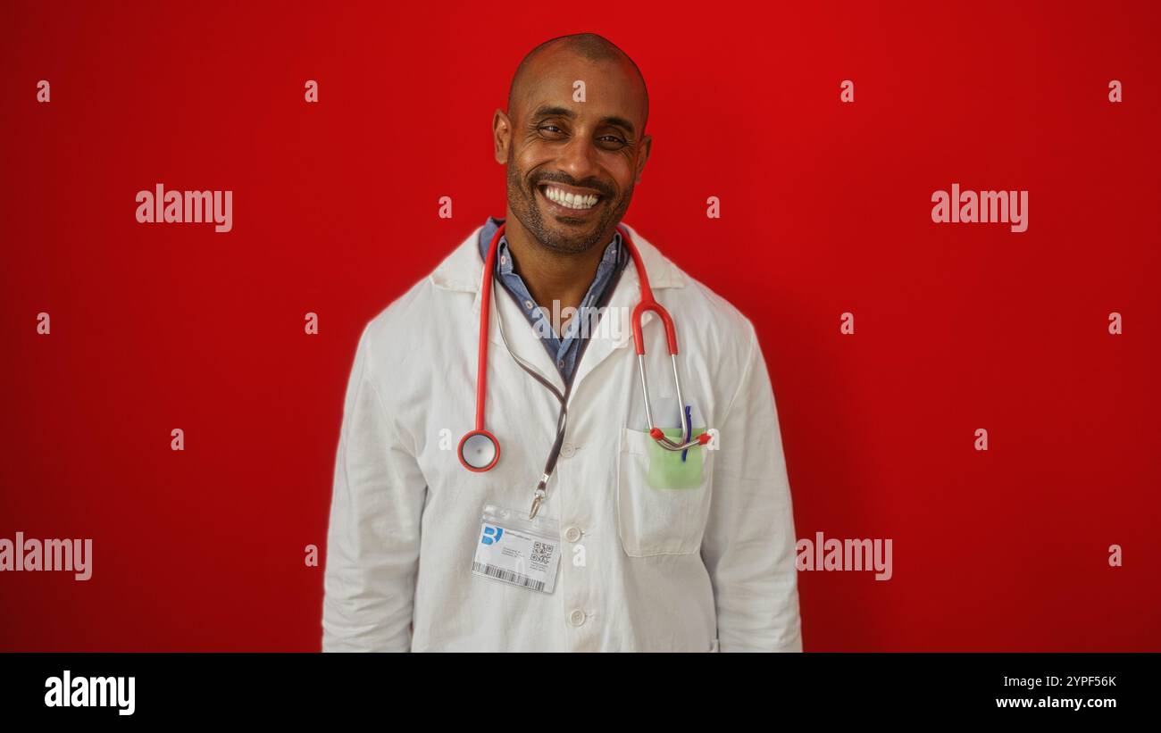 Skilled african american doctor hi-res stock photography and images - Alamy