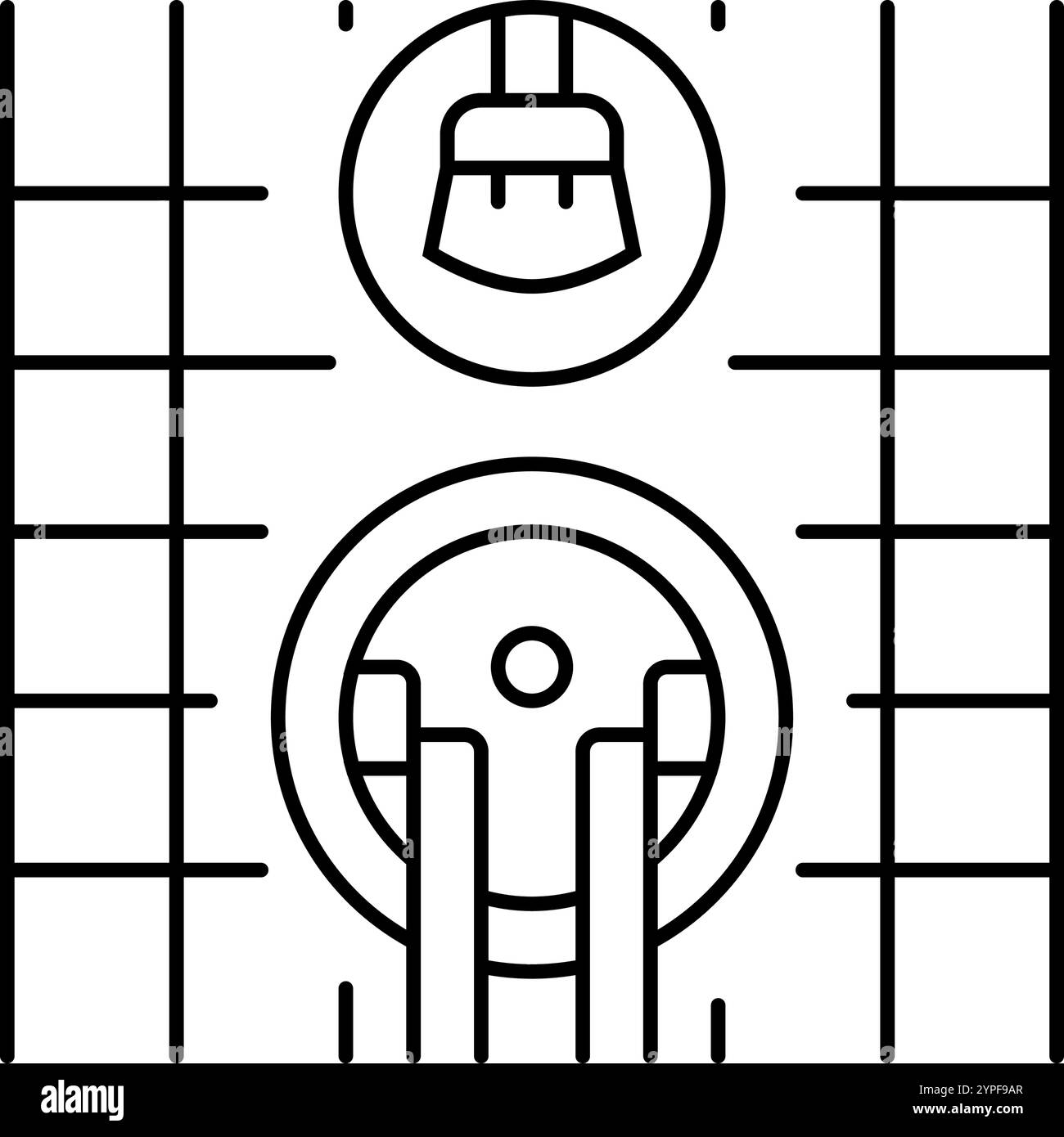 Black grout Stock Vector Images - Alamy