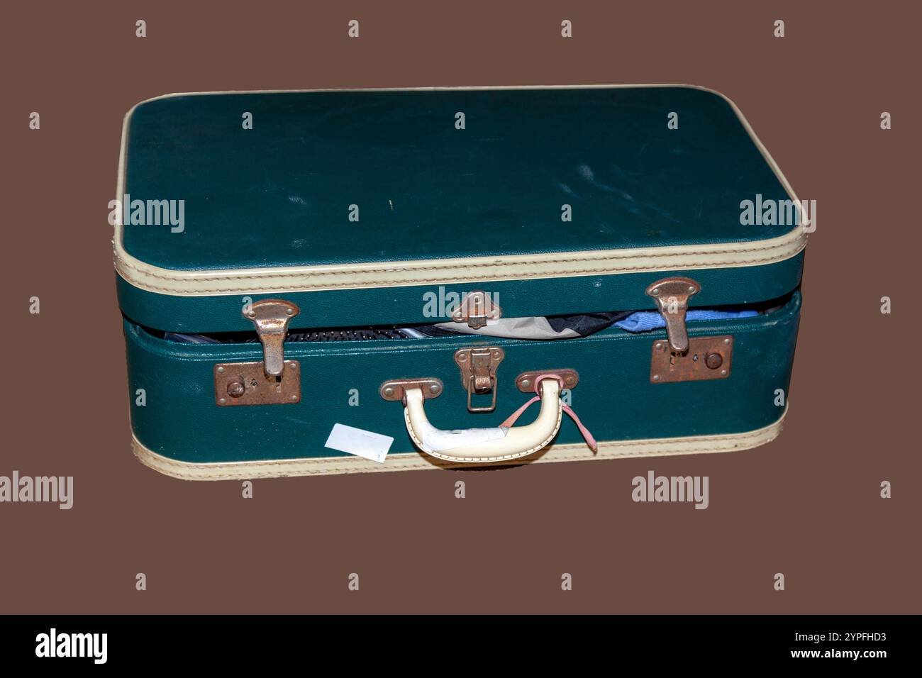 A suitcase is a sure indication that you are travelling maybe a holiday or a visit. Stock Photo