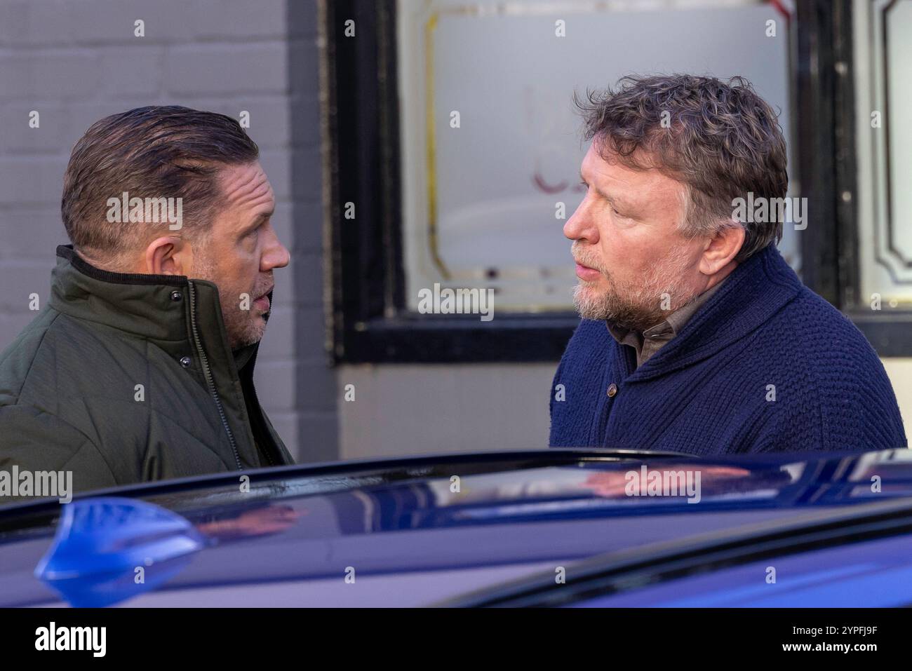 Tom Hardy and Guy Ritchie film new Drama series in East London Stock ...