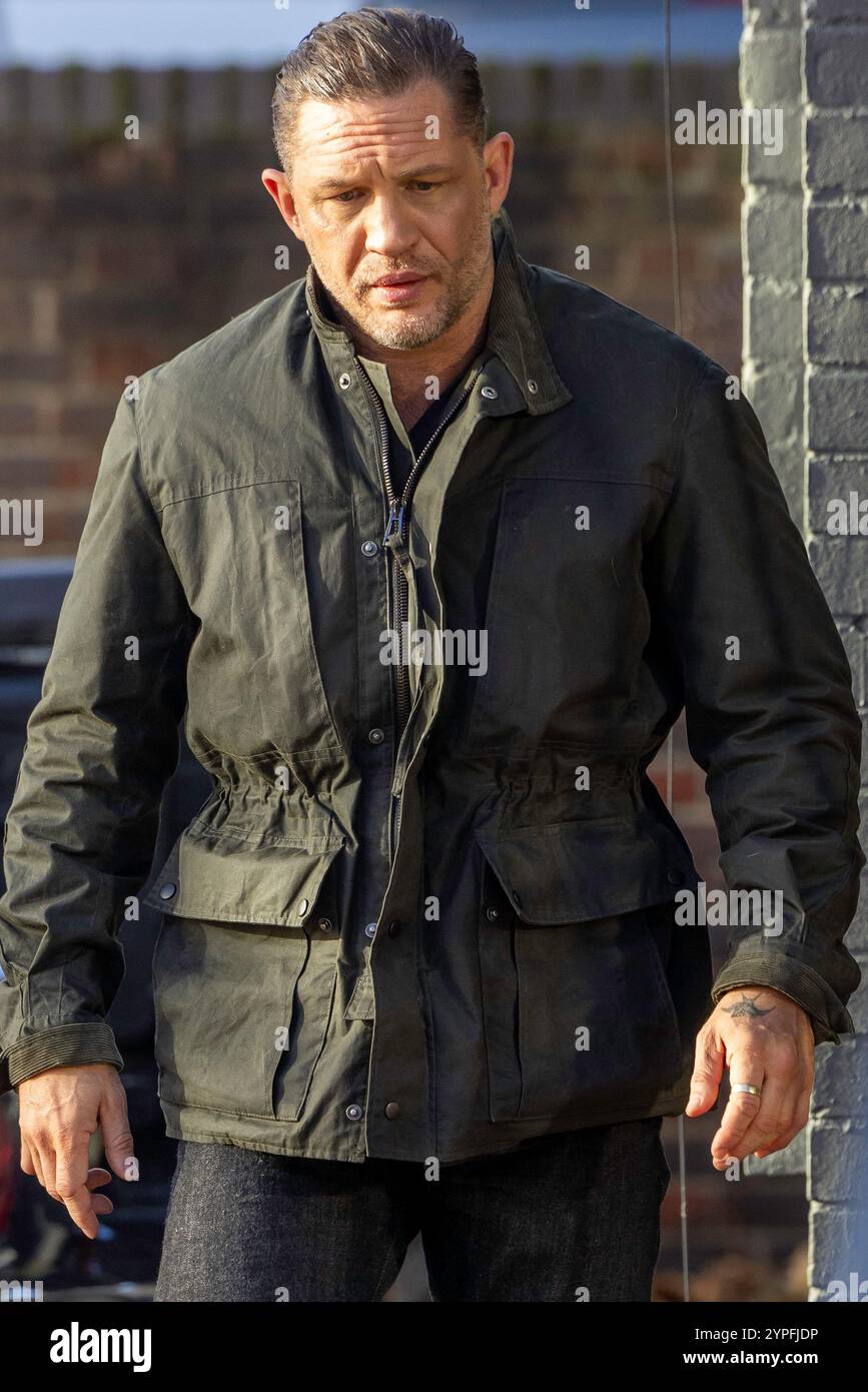 Tom Hardy and Guy Ritchie film new Drama series in East London Stock
