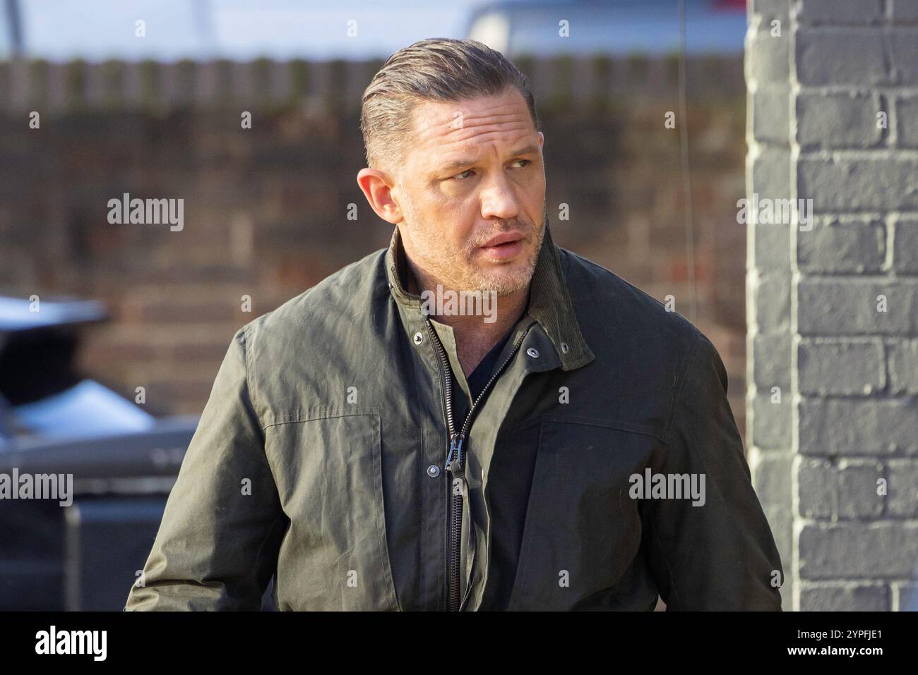 Tom Hardy and Guy Ritchie film new Drama series in East London Stock
