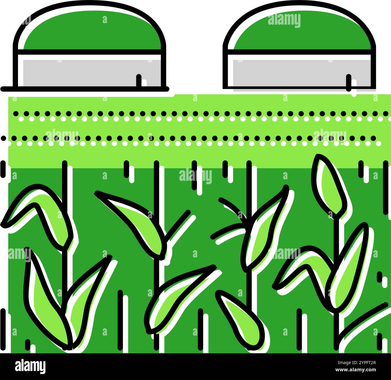 bioenergy farming biomass color icon vector illustration Stock Vector ...