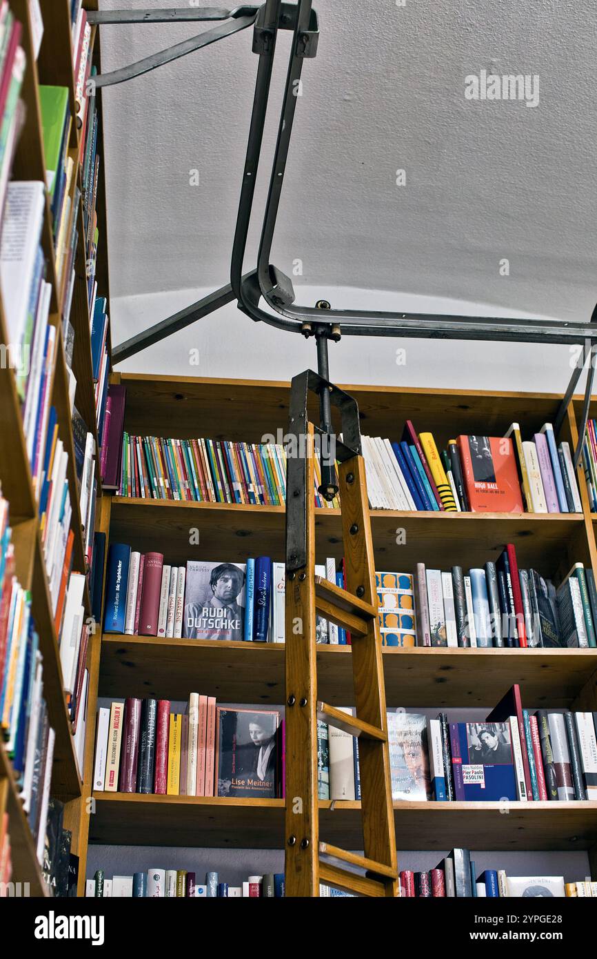 Riedl Bookstore independent bookstore in Vienna , Austria . Stock Photo
