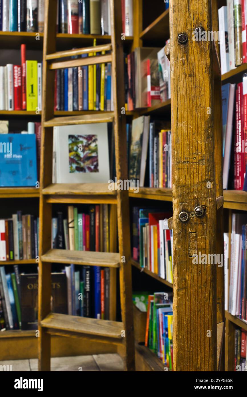 Riedl Bookstore independent bookstore in Vienna , Austria . Stock Photo